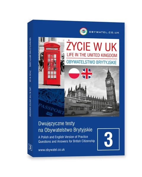 Książka 3: Dwujęzyczne Testy na obywatelstwo brytyjskie